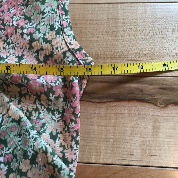 Vintage floral tank top - Picture 8 of 8